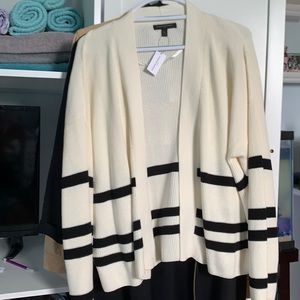 Banana Republic never worn stripe cardigan